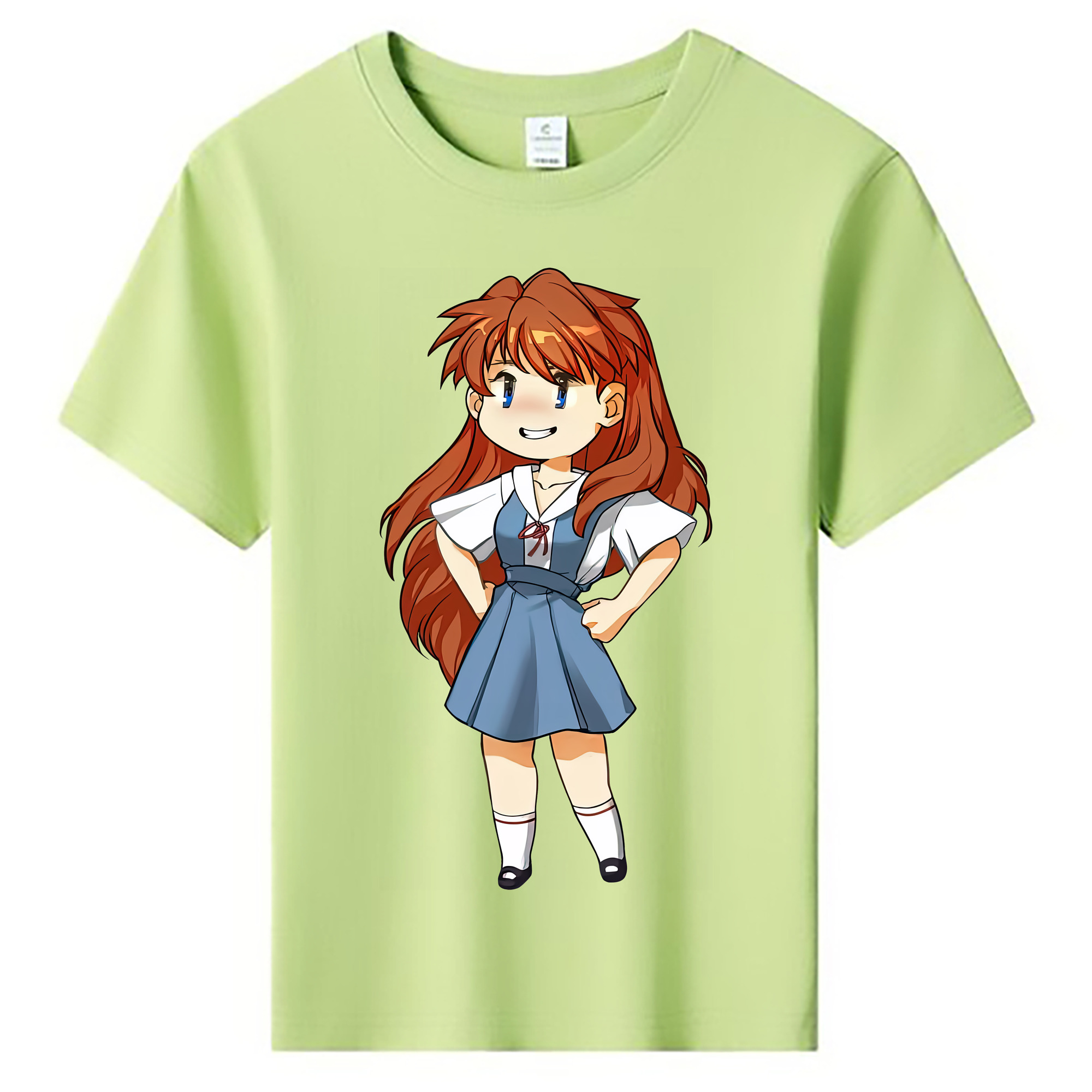 （画像用） EVA 新世紀エヴァンゲリオン 綿100％キッズTシャツ（フロントプリント）